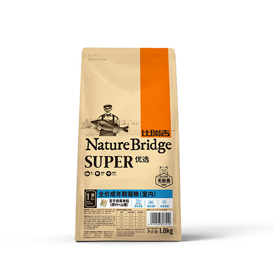 比瑞吉優選全價成年期貓糧（室內）