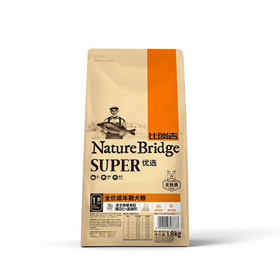 比瑞吉優選全價成年期犬糧